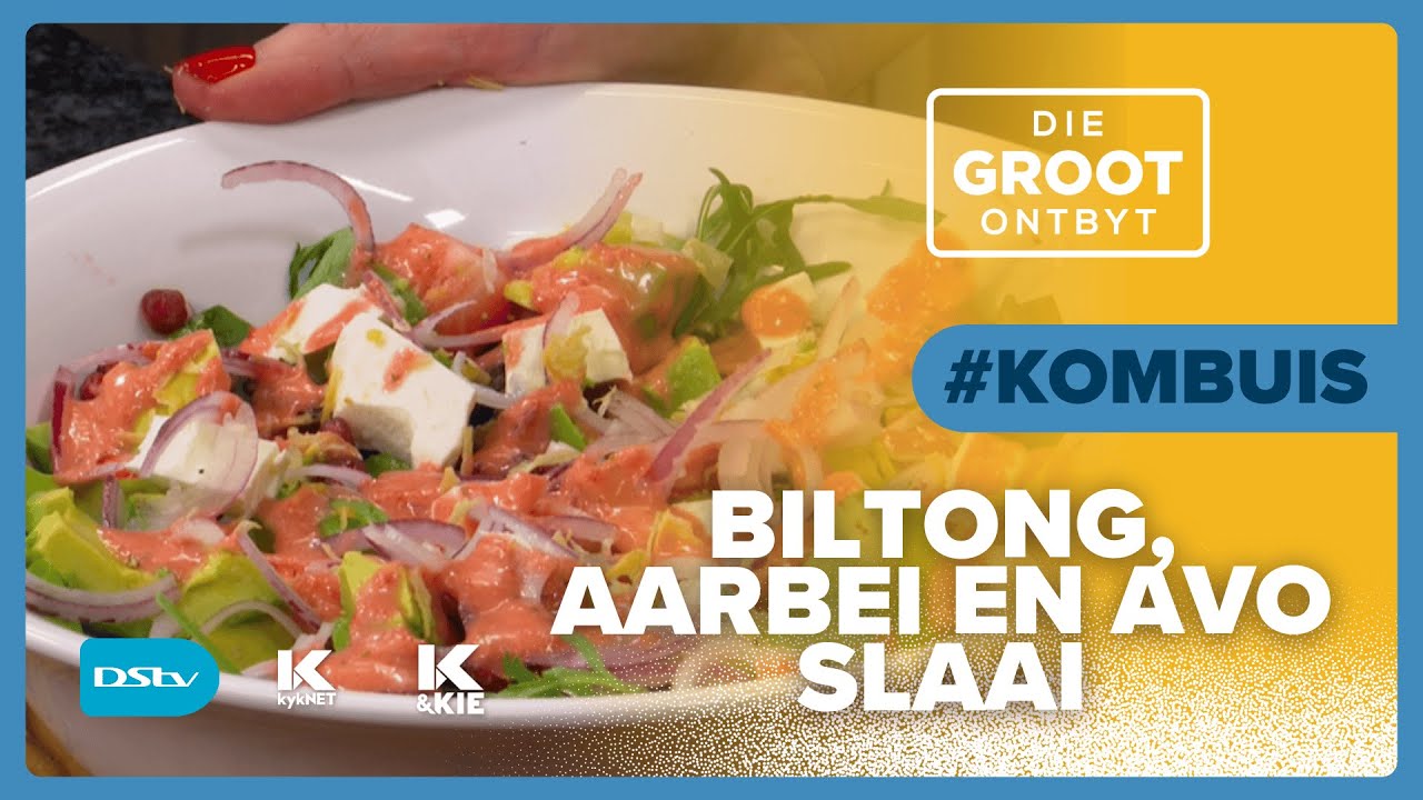 'Biltong, Aarbei en Avo slaai', in die GROOTkombuis met Tanya de Vente-Bijker | 22 Jan 2026