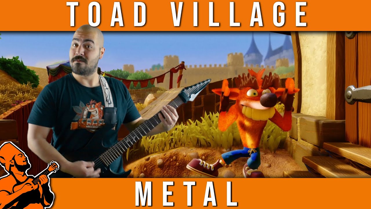 Crash Bandicoot 3 - TOAD VILLAGE - Metal Version