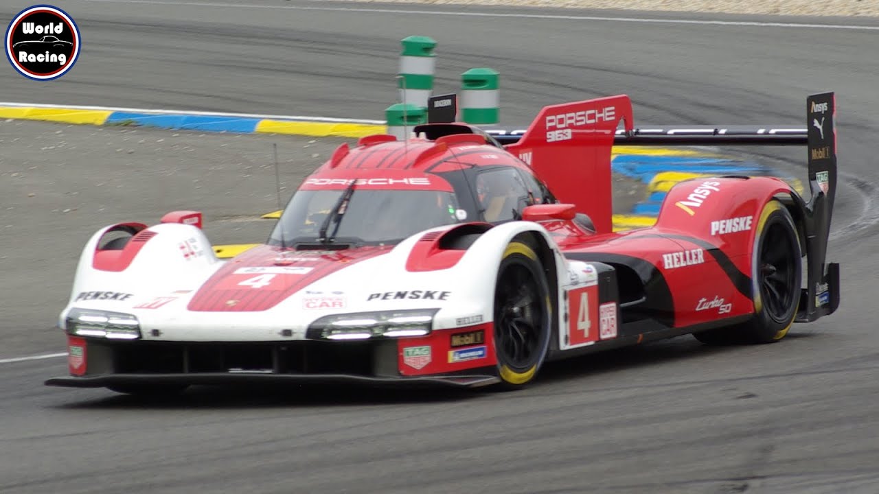 Porsche 963 LMDh PURE SOUND! 24H Le Mans 2024