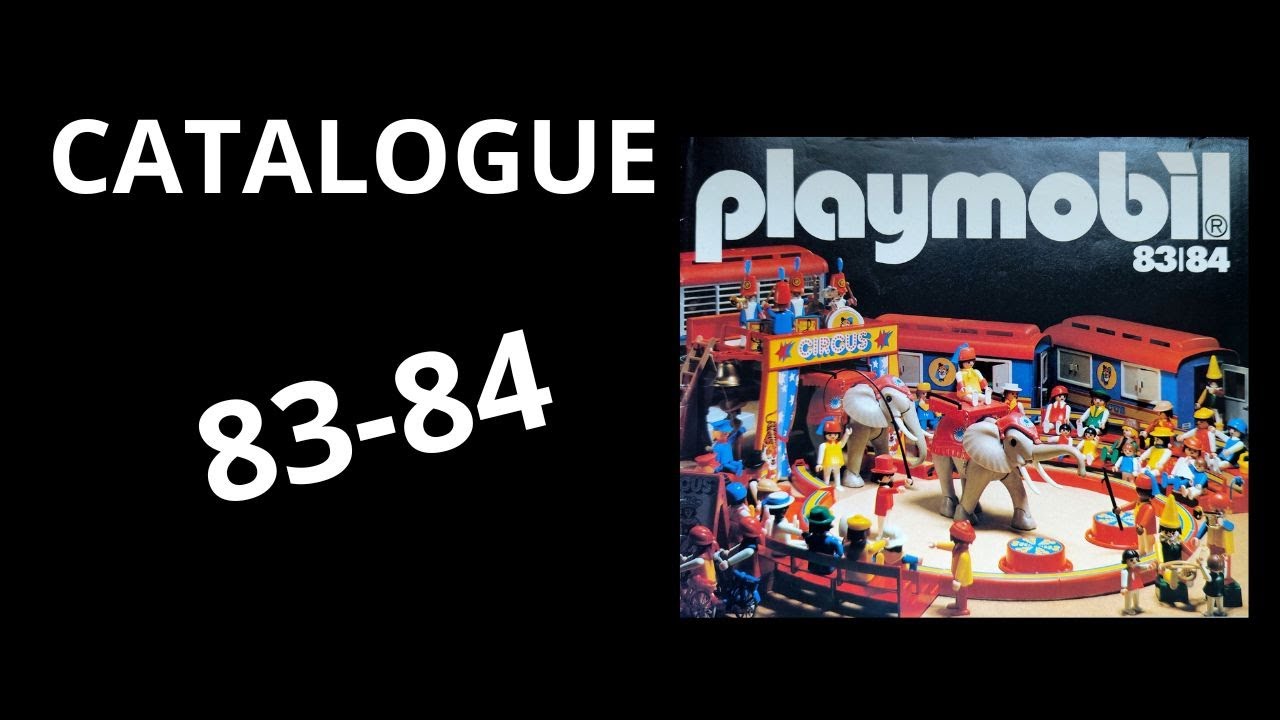CATALOGUE PLAYMOBIL 83/84