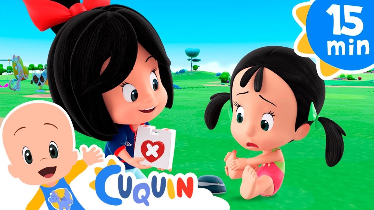 Canción de Boo Boo - Cuquín se hizo pupa 😢 | Mejores canciones infantiles de Cleo y Cuquín