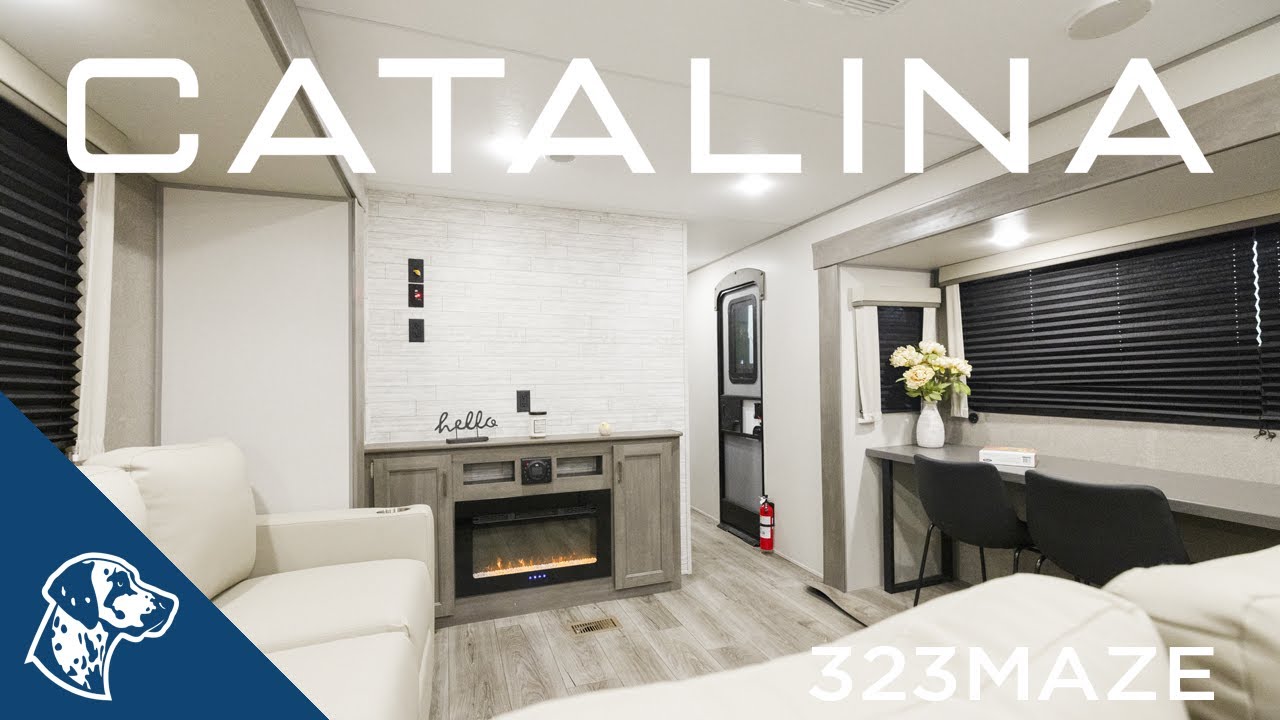 2026 Catalina Legacy Edition 323MAZE Travel Trailer Full Tour