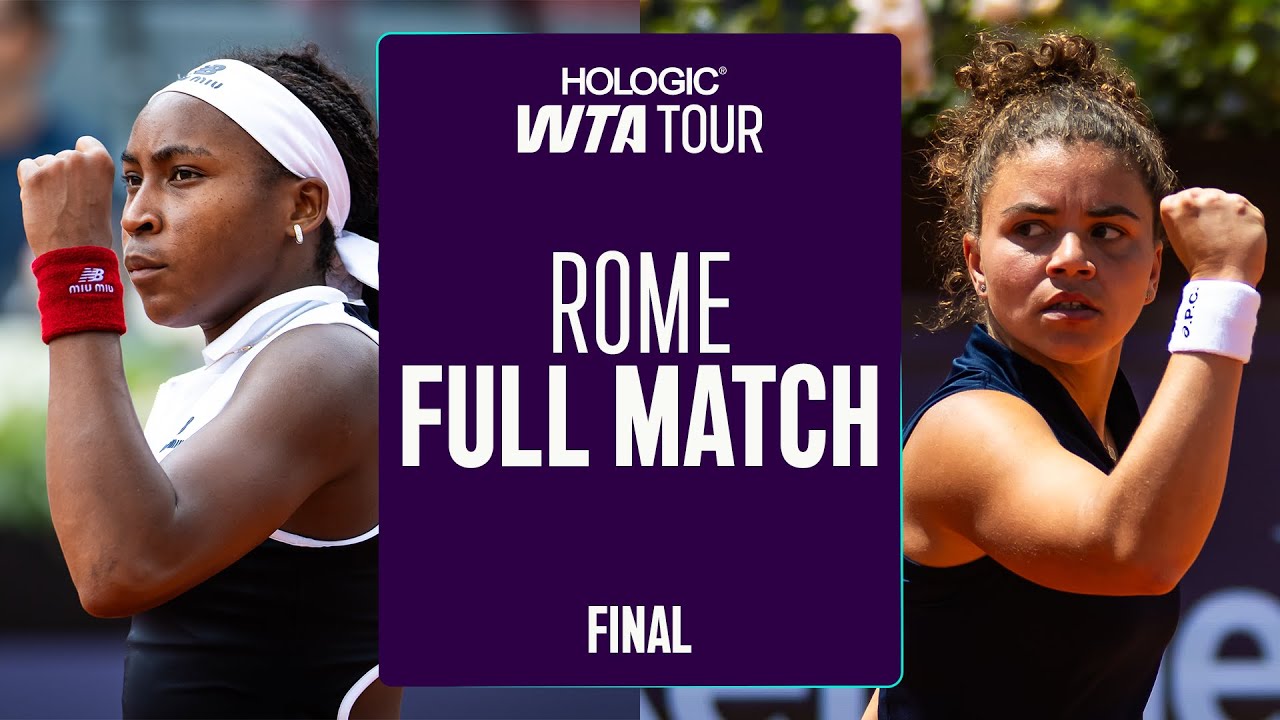Coco Gauff vs. Jasmine Paolini Full Match | Rome 2025 Final | WTA Highlights