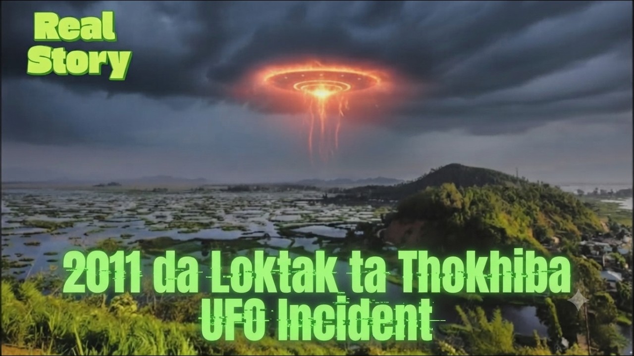 Loktak Lake amadi Imphal Airport ta Thokhiba UFO gi Thoudok || #night_stalker_manipur