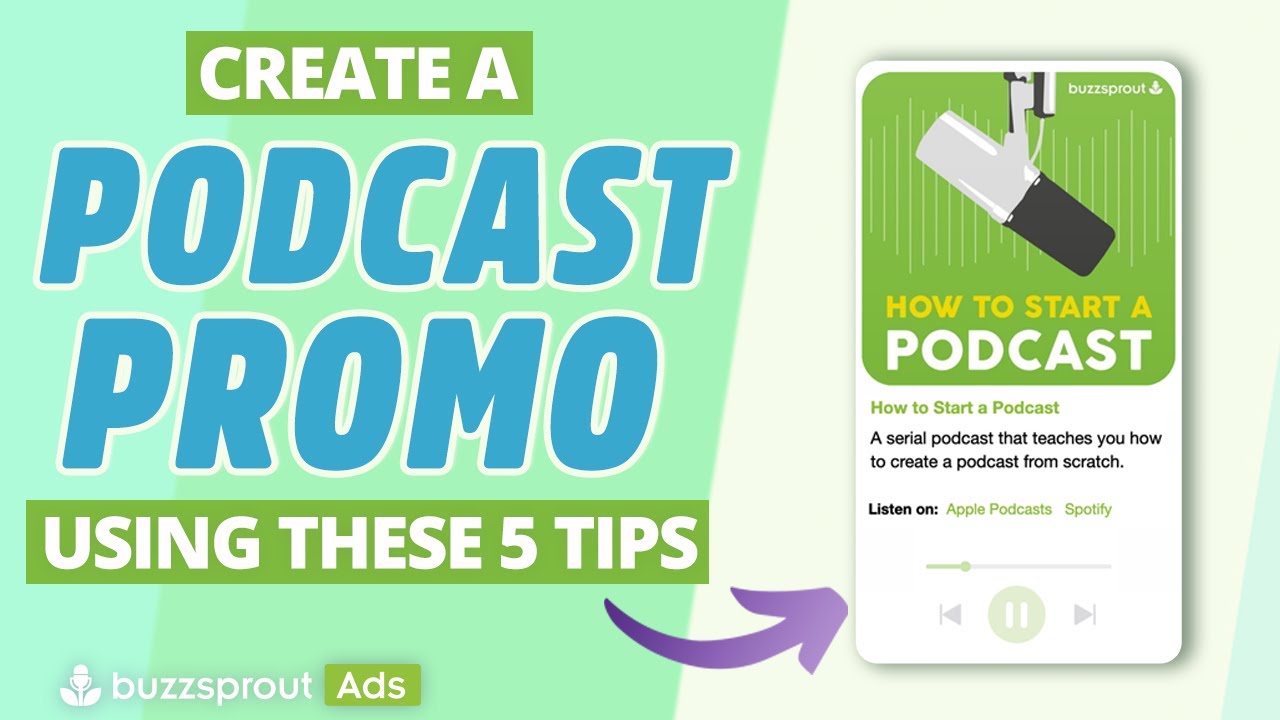Use Podcast Promos to GROW Your Podcast | Buzzsprout Ads
