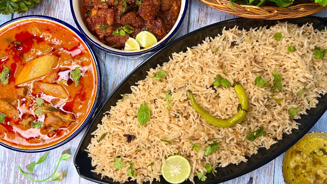 3 In 1 Delicious Hyderabadi DALCHA | BAGARA KHANA | MUTTON SUKKA - Party Special Video WooW🤤😋