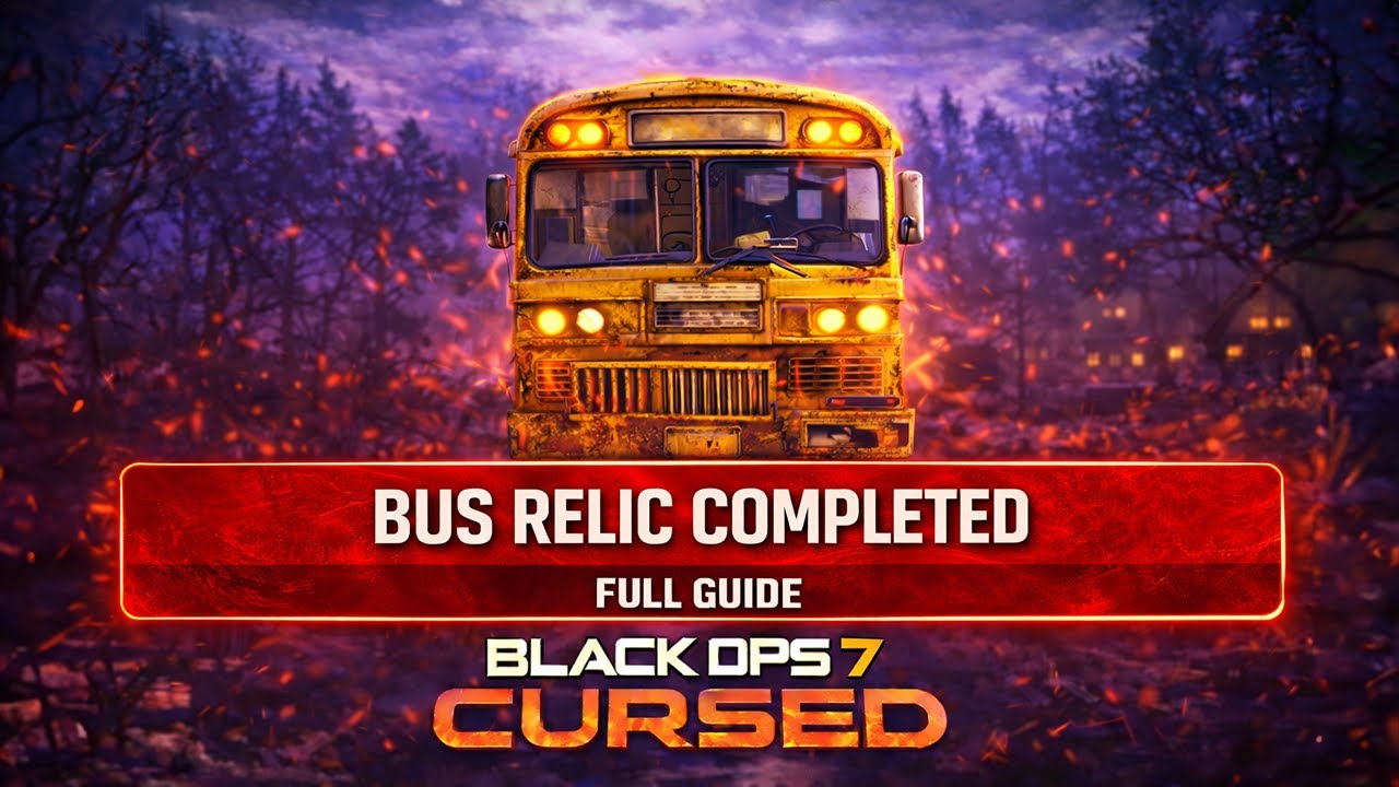 How to UNLOCK The TIER 3 BUS RELIC In Ashes of the Damned | Black Ops 7 Zombies