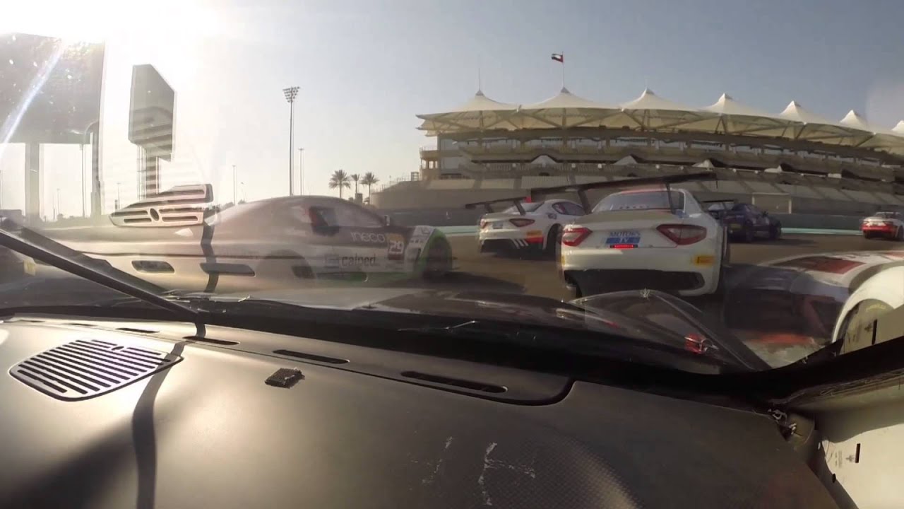 Maserati Trofeo 2014 at Abu Dhabi. Races