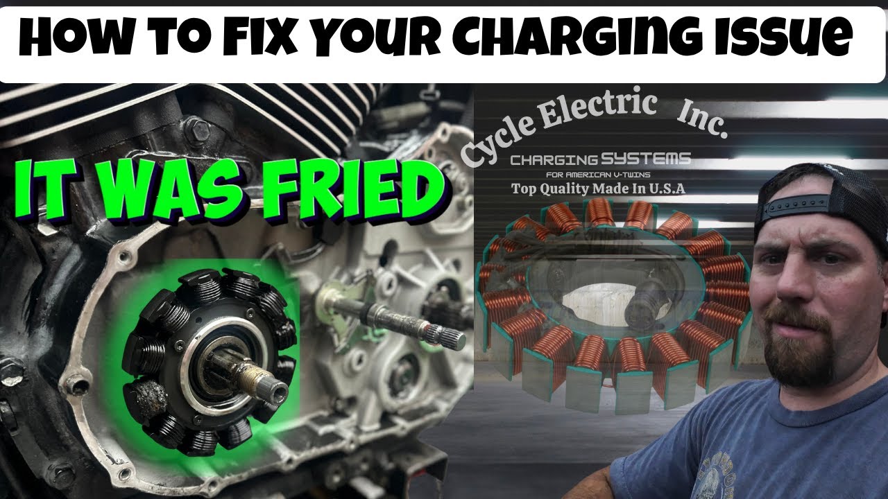 How To Replace The Stator On A Sportster! Crucial part of the charging system