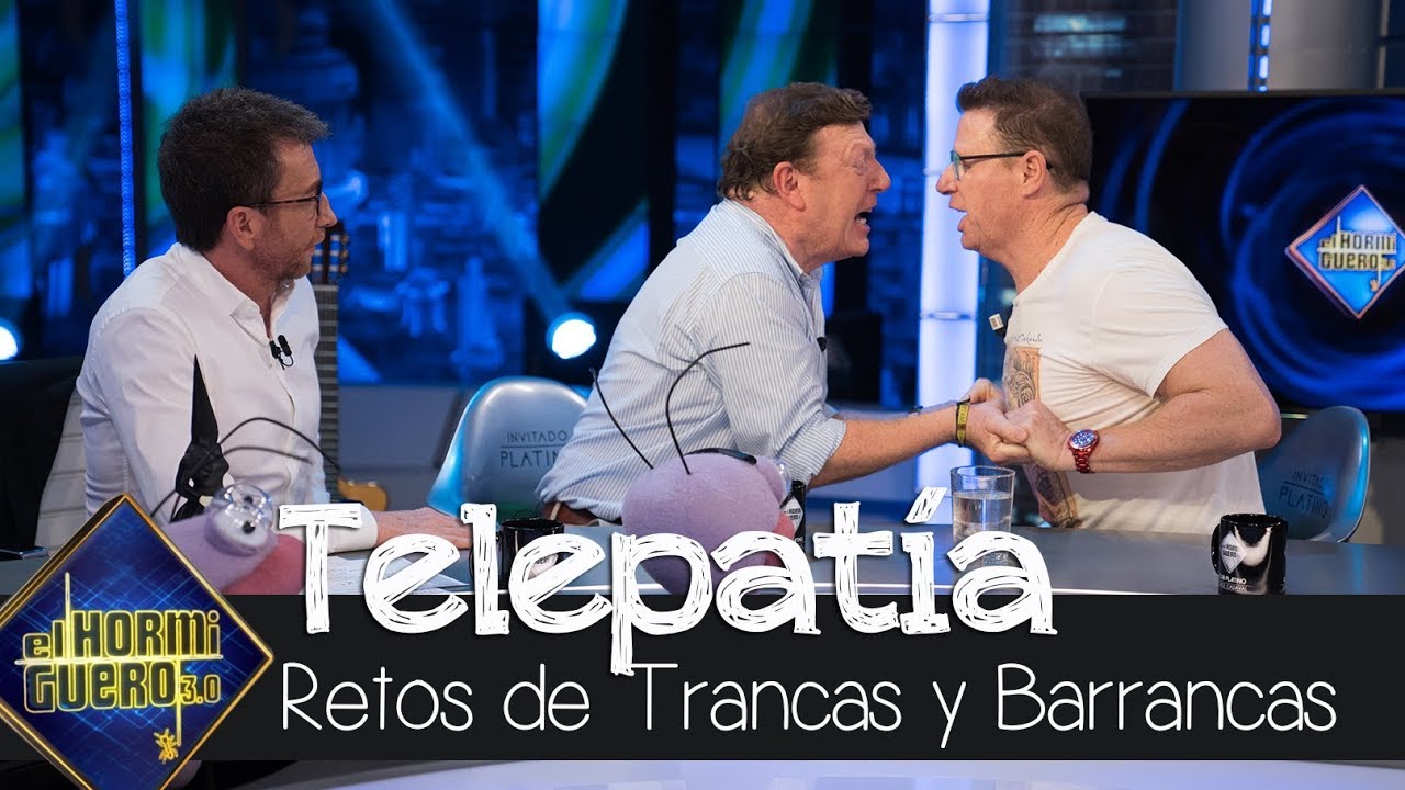 Trancas y Barrancas ponen a prueba la telepatía de Los Morancos - El Hormiguero 3.0