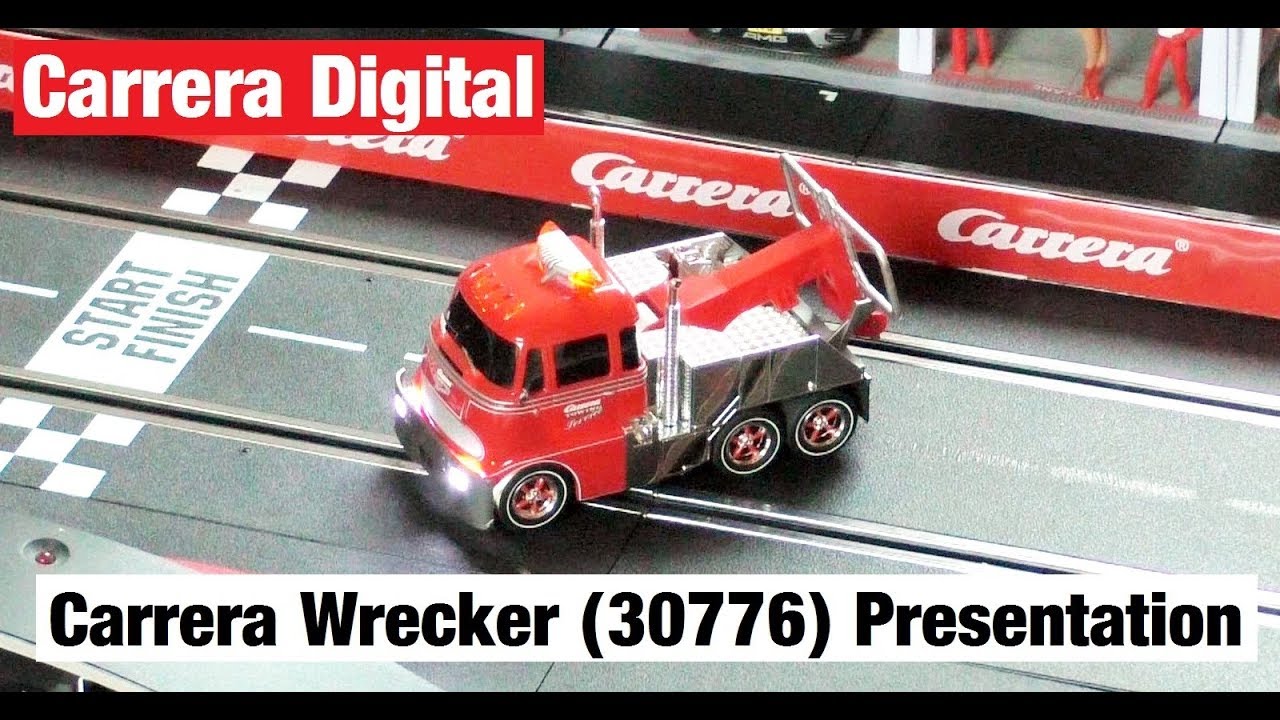 Carrera Wrecker (30776) Abschleppwagen Presentation - Carrera Rennbahn Tagebuch #22 - Digital 132