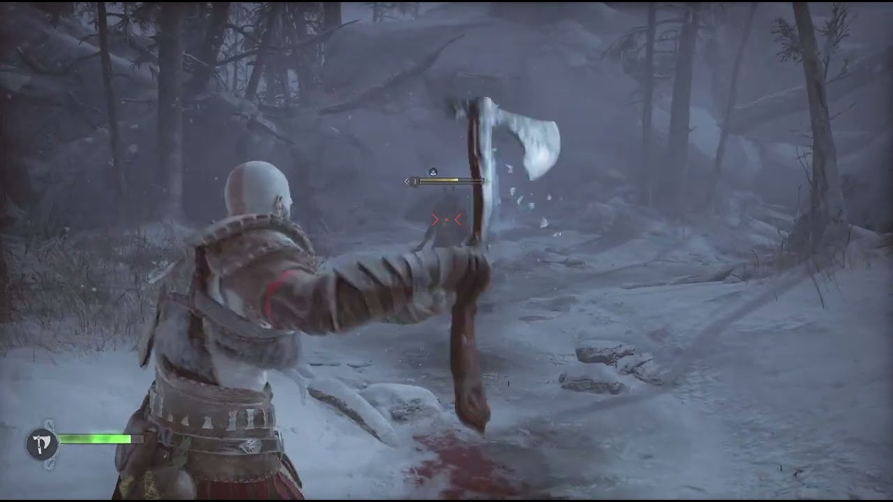 First ever Kratos fight.