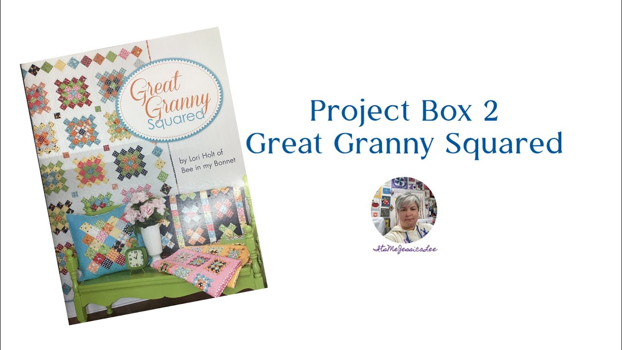 Finished! Great Granny Squared Project Box 2