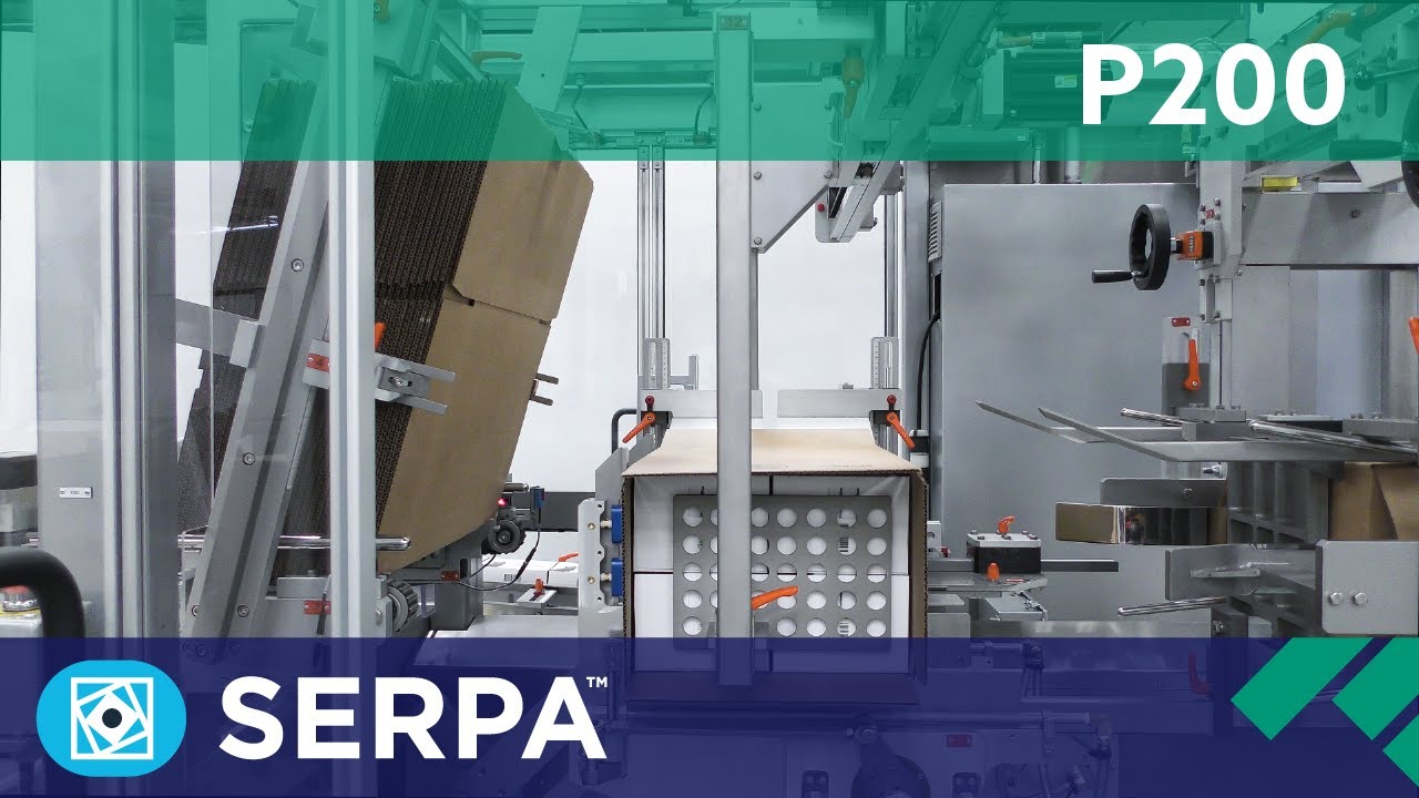 P200 Side Load Case Packer running Cartons