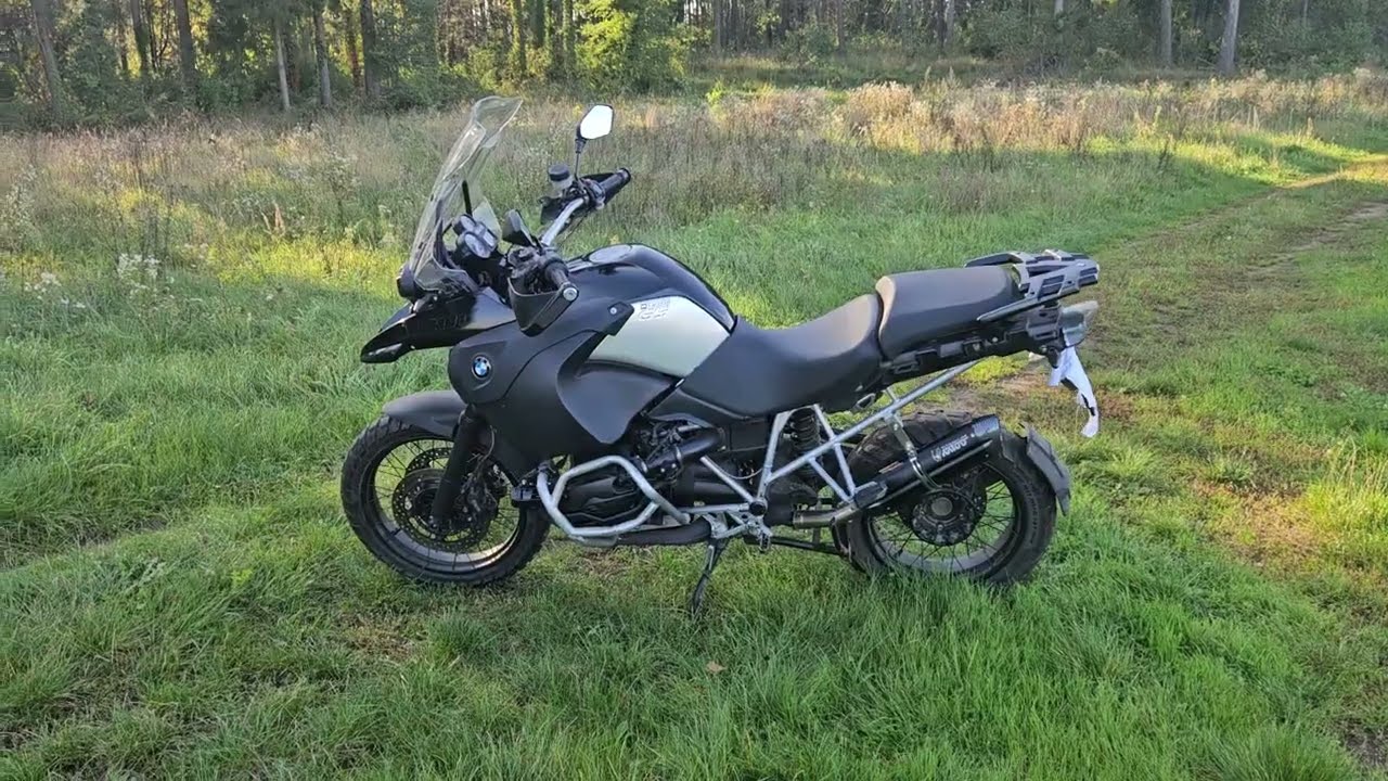 BMW R1200GS K25 Adventure chinese Mivv exhaust sound dbkiller inside