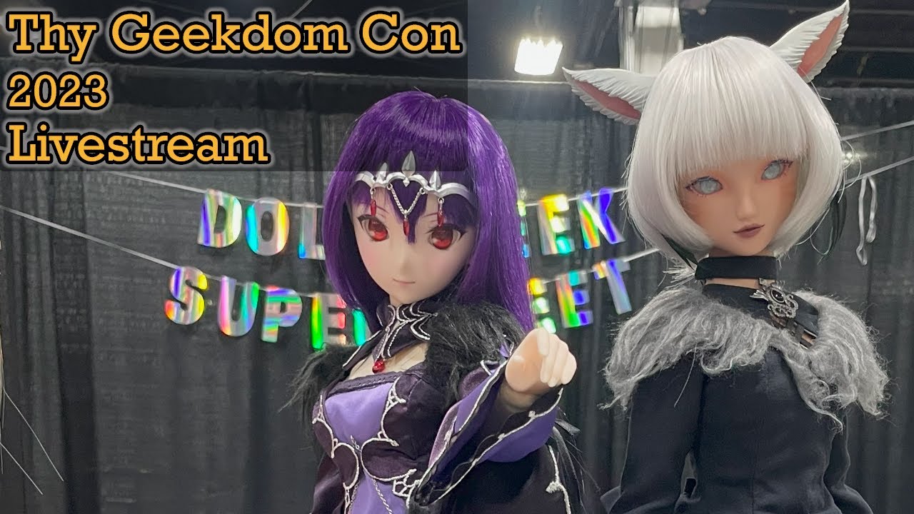 Thy Geekdom Con 2023. Shizusan is going live!