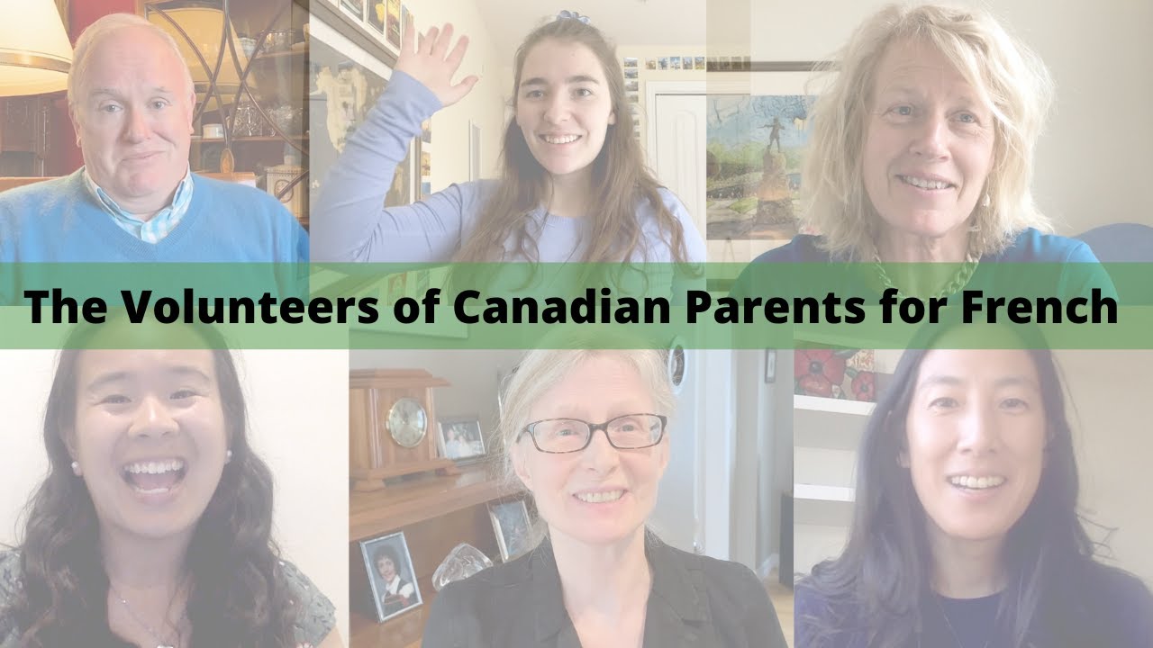 Become a volunteer with Canadian Parents for French!
