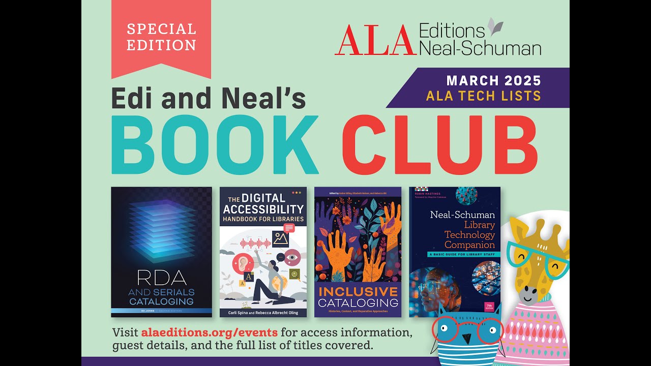 ALA Tech Lists - a 2025 Mini-Conference on Library Technology and Technical Services