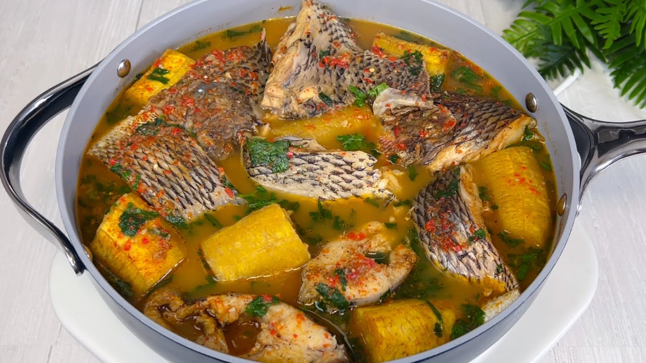 HOW TO MAKE TILAPIA FISH PEPPER SOUP
