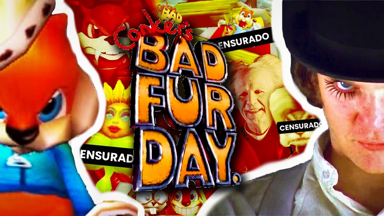 El Juego MAS FUNABLE y con MAS REFERENCIAS de Nintendo | Conker Bad Fur Day [N64]