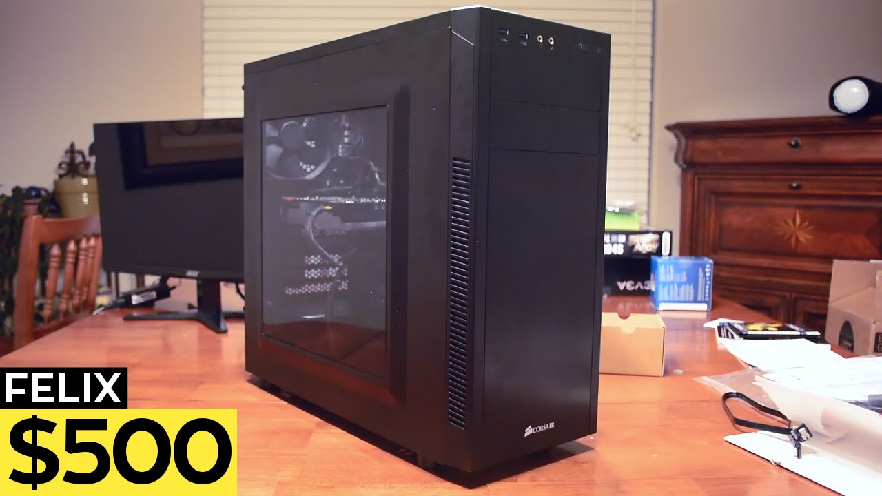 Meet Felix, the ULTIMATE $500 Budget Gaming PC! (2016)