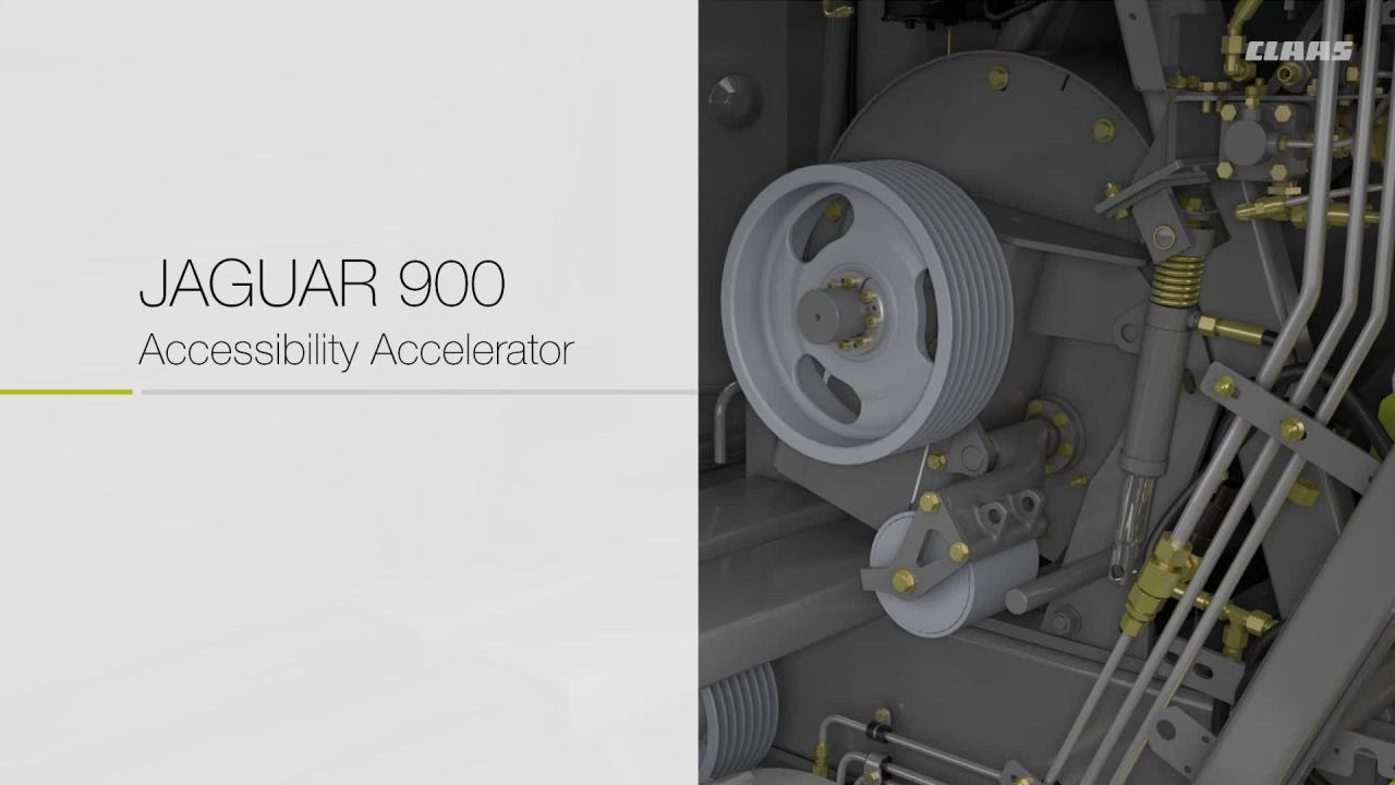 CLAAS JAGUAR 900. Accessibility Accelerator.