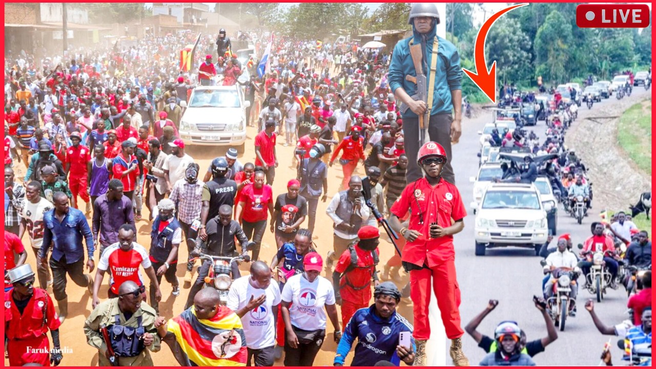 LIVE: Agakagwawo! Wulira akatambi Museveni  jiwunye! Ba Footsoldiers tebinaggwa! Bategeka olukwe