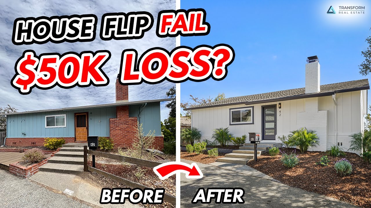 Hilltop House Flip Before and After - House Flip Fail, Home Renovation Before and After