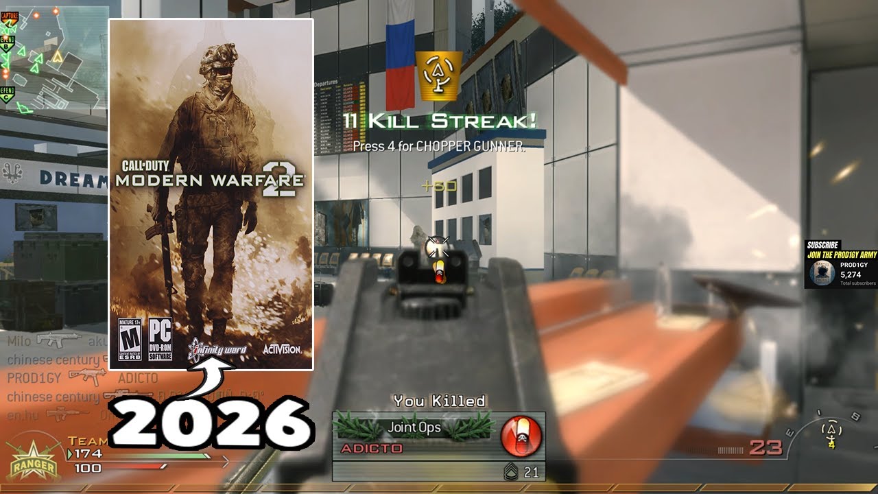 MW2 In 2026 Is EASY:INTENSE "UMP45 SILENCED" NUKE ON TERMINAL DOM!