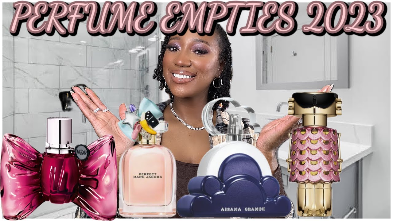 YEARLY PERFUME EMPTIES 🧴♻ ALL THE PERFUMES I FINISHED IN 2023