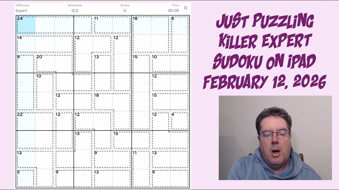 Learning Killer Sudoku By Doing and Explaining | February 12 2026