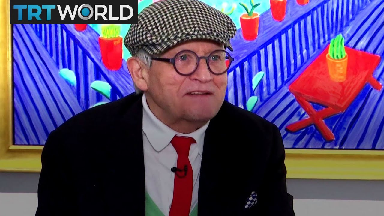 Празднование 80-летия Дэвида Хокни.