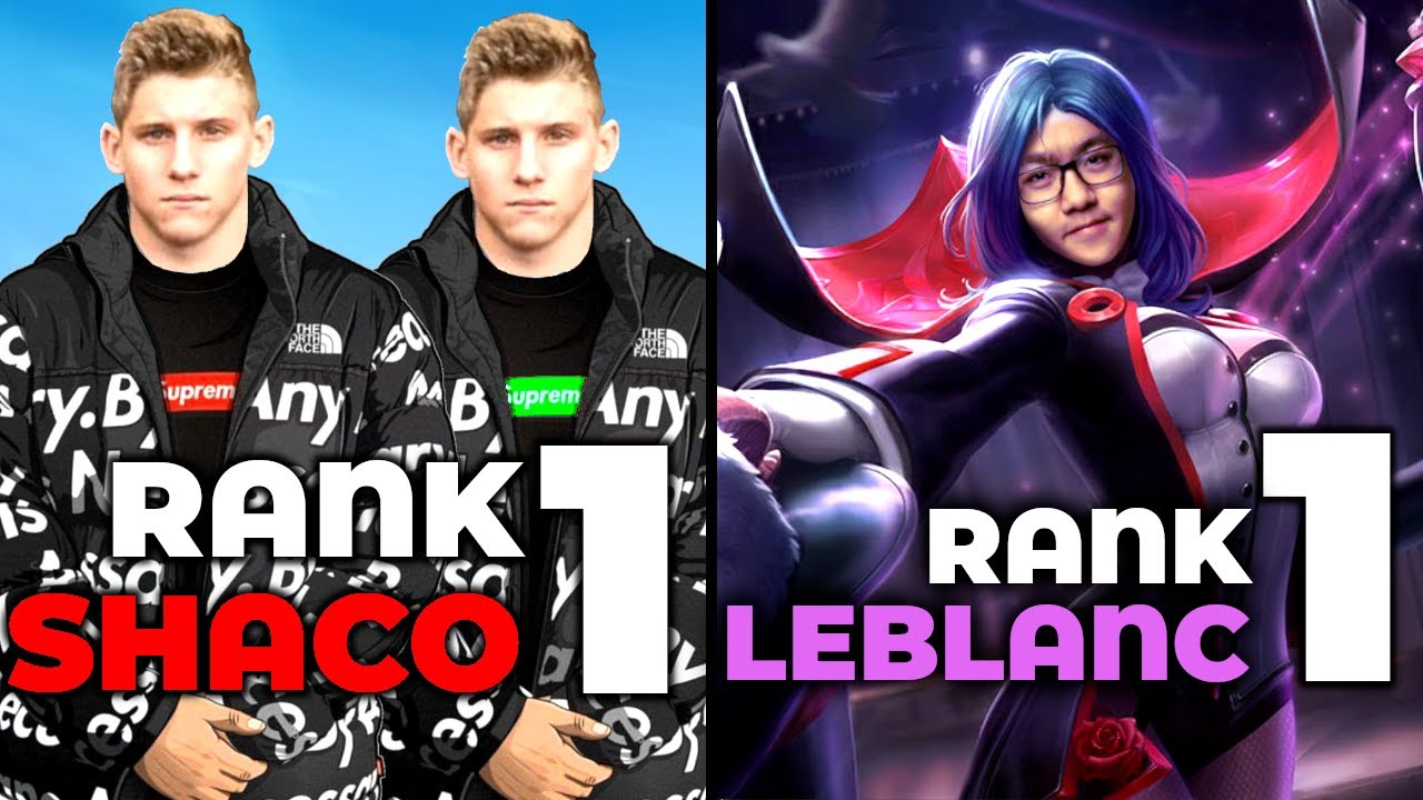 RANK 1 SHACO + RANK 1 LEBLANC IS DISGUSTING! CHASE + BOBQIN 2v8 in Challenger!