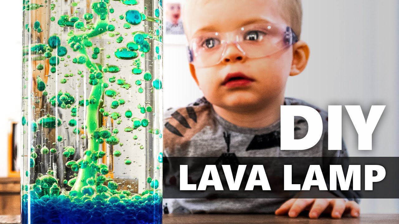 Make Your Own Lava Lamp: Kids Science Experiment