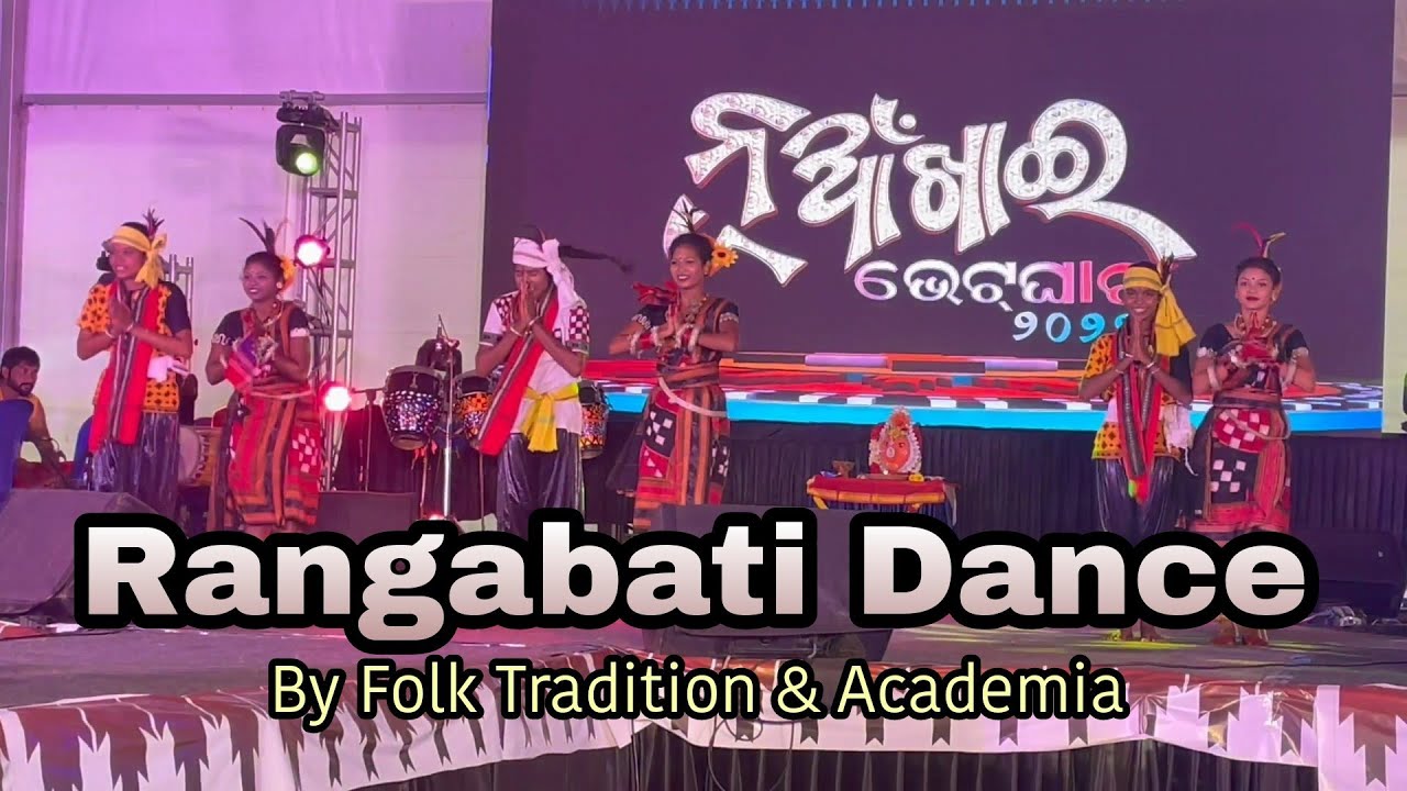 Rangabati Sambalpuri Folk Dance Stage Performance|| Nuakhai Bhetghat Bangalore 2022||