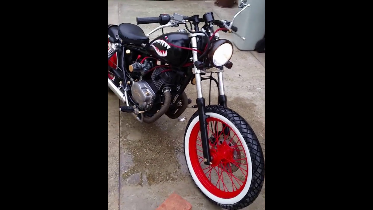 Honda rebel 125 bobber