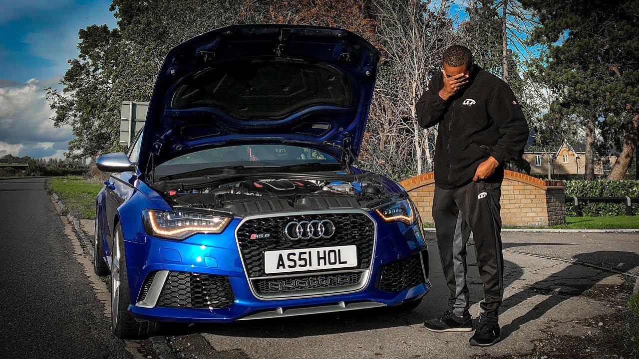 RICKY LivingLifeFast *BROKE* MY AUDI RS6!