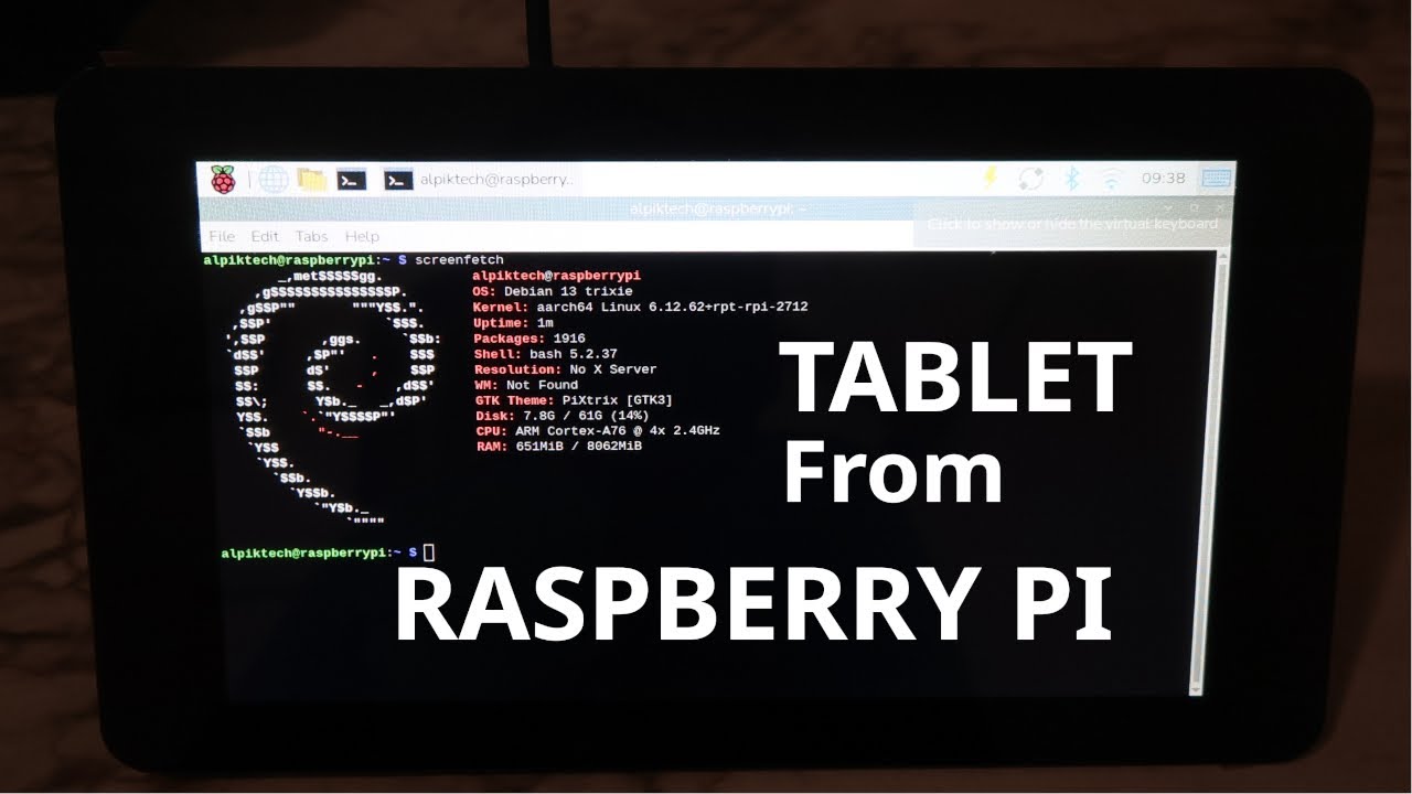 How to Build a Raspberry Pi Tablet | Step-by-Step Guide (EN)