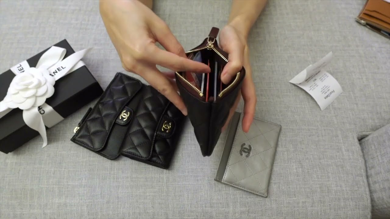 精品卡包推薦｜五款 chanel / 兩款 Hermes 小包必備錢包/卡包