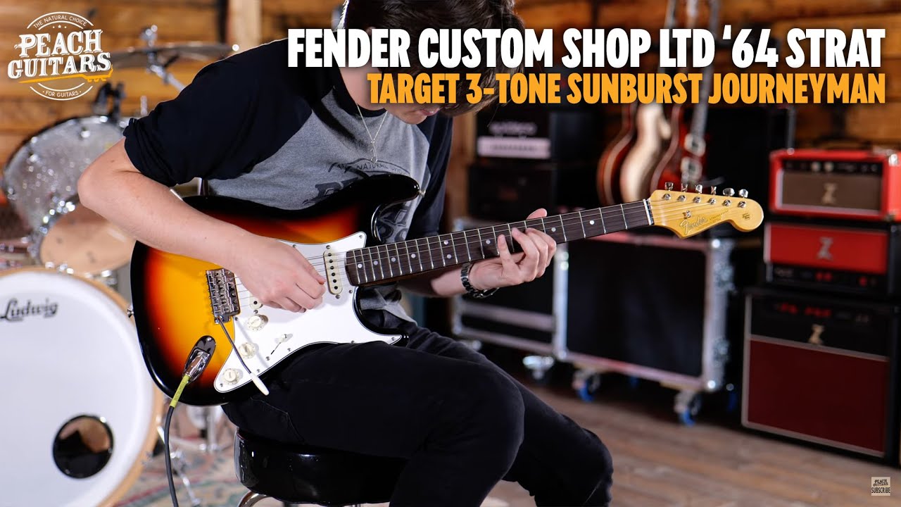 No Talking...Just Tones | Fender Custom Shop LTD '64 Strat Journeyman w/ CC Hardware Target 3TSB