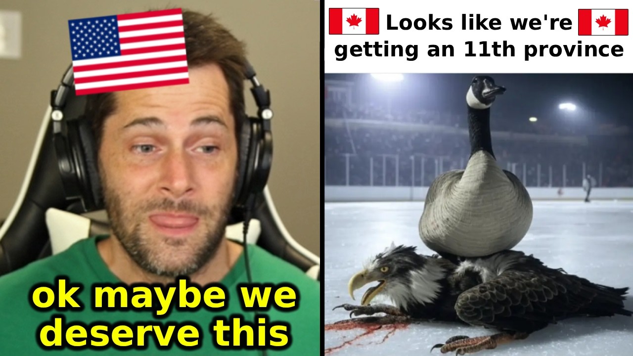 American Reacts to Canadian Memes