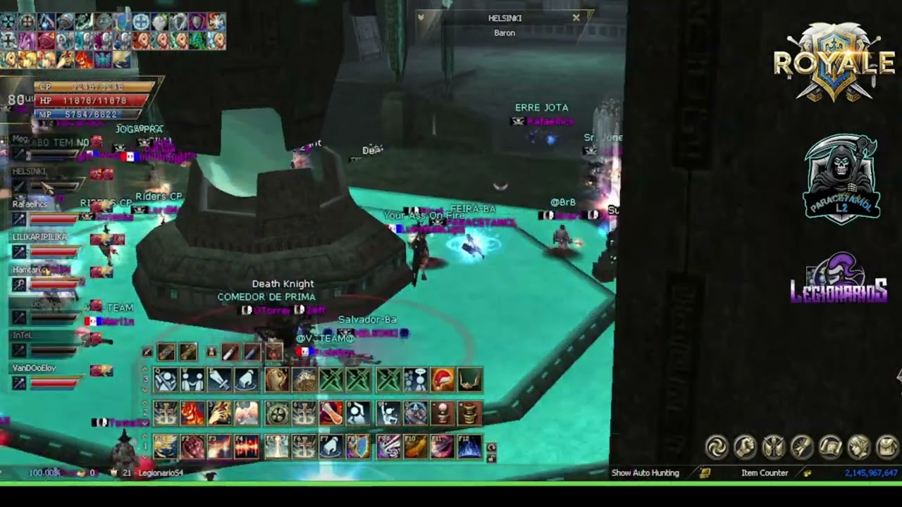 L2 Royale Clan Legion&aacute;rios A TRETA!!! BY-PARACETAMOL #lineage2  #morp #mmorpg  #l2royale