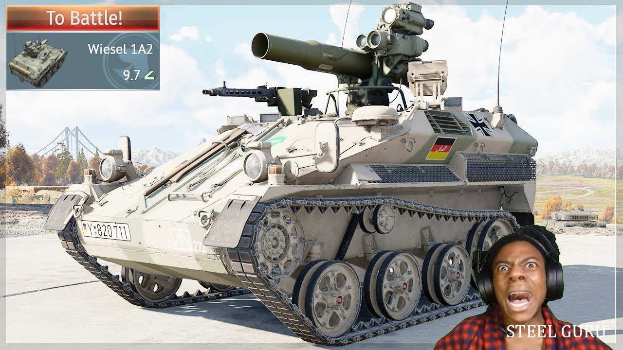 The most BROKEN tank in game!💀💀💀 [STOCK] Wiesel 1A2 PAINFUL Grind Experience 😱⌛