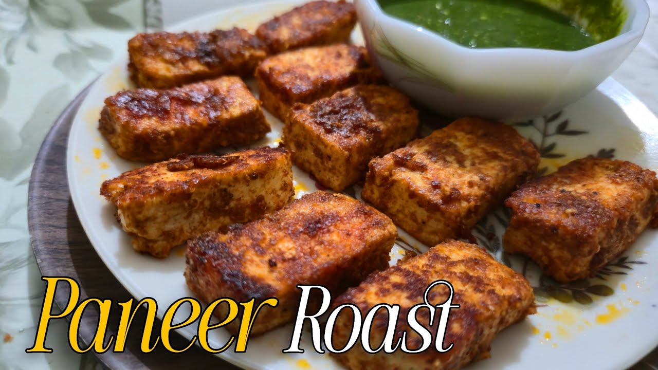 Quick Paneer Roast Recipe | Healthy Weight Loss Snack | पनीर रोस्ट कैसे बनाएं