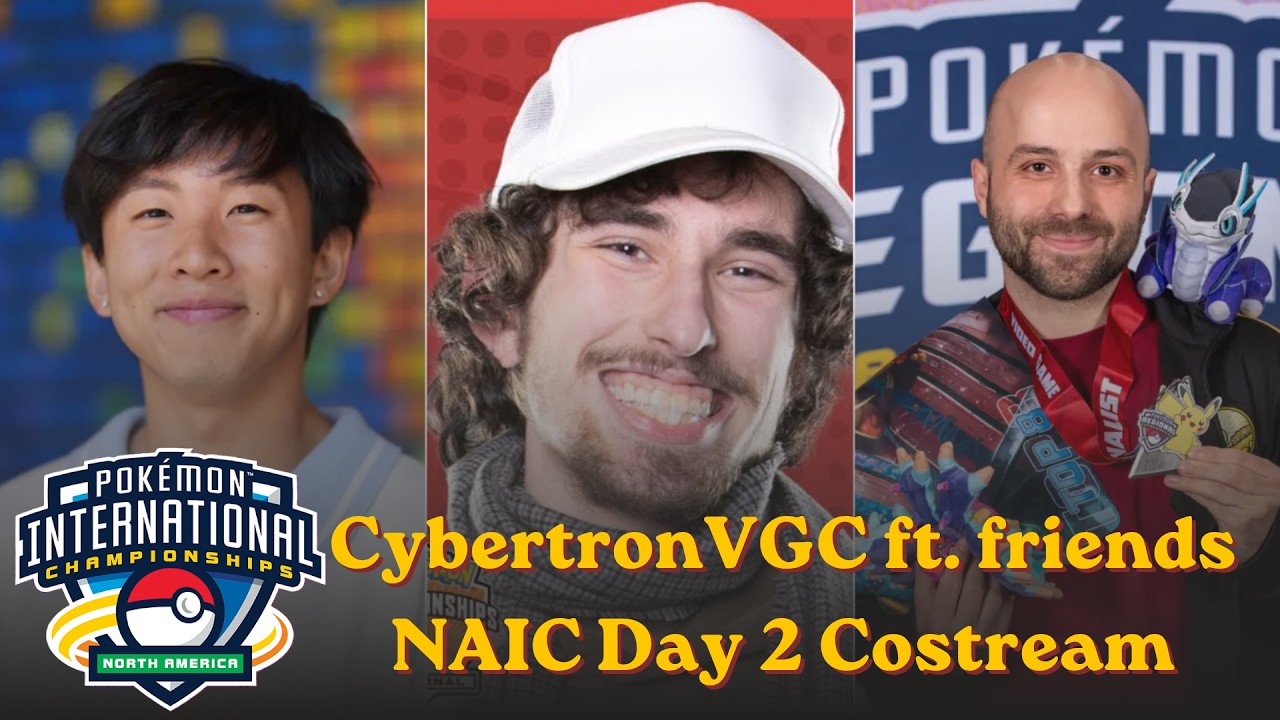 🔴NAIC VGC 2026 Day 2 - Cybertron Co-Stream ft. friends