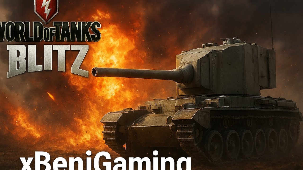 FV4005 World of Tanks Blitz Android - Gameplay FR
