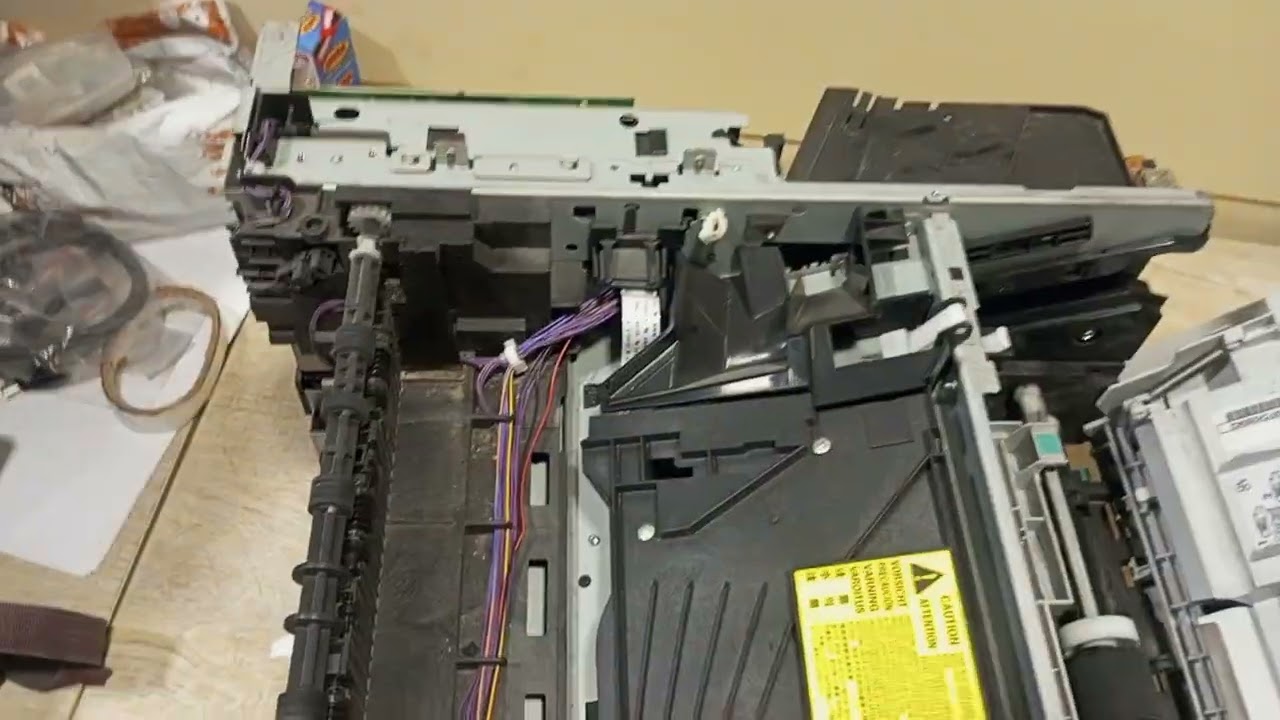 HP LaserJet 3015 Printer | HP LaserJet 500 M525 | Cartridge Grounding Repair | White Print Solution