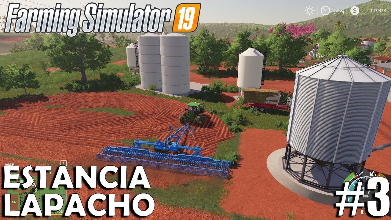 Estancia Lapacho | Timelapse #3 | Farming Simulator 19 - Mega Equipment