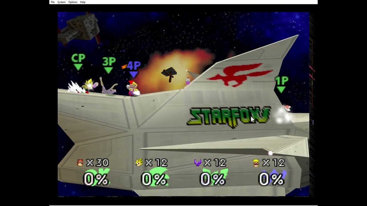 SMASH REMIX 1.4.1 - Wario Dies 30 Times by a Rampaging DK with Pokemon!