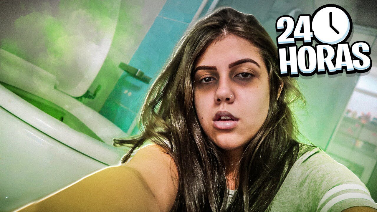 24 HORAS PRESA NO BANHEIRO!!! *sozinhaaa*